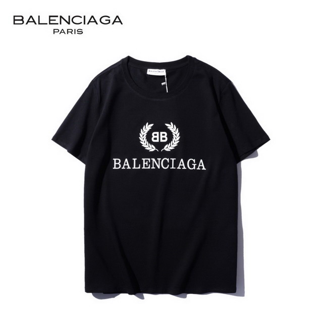 men balenciaga t-shirts S-2XL-083
